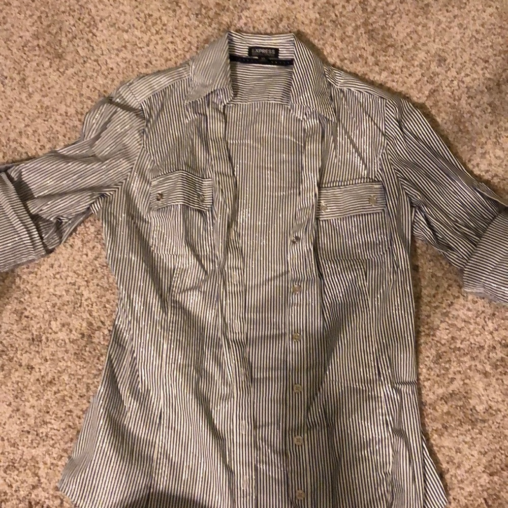 Express button up shirt